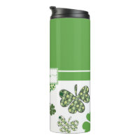 Personalized Irish Shamrock Tumbler