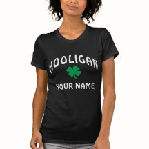 Personalized Irish Hooligan T-Shirt