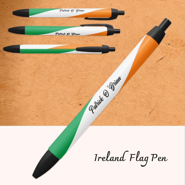 Personalized Irish Pen, Irish Flag, Ireland Pen (Creator Uploaded)
