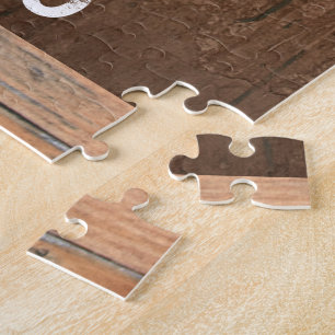Personalized Irish Pub Old Keg Effect Sign Jigsaw Puzzle