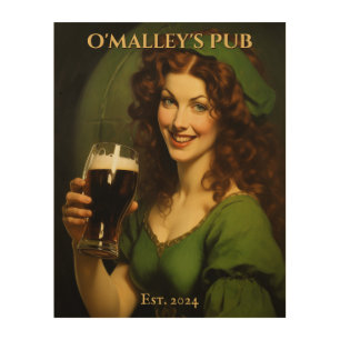 Personalized Irish Pub Sign   St. Patrick's Day