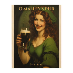 Personalized Irish Pub Sign   St. Patrick's Day
