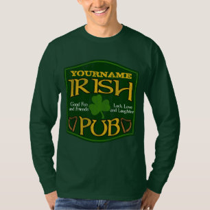 Personalized Irish Pub Sign T-Shirt