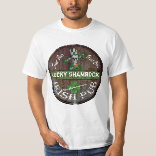 Personalized Irish pub sign T_Shirt