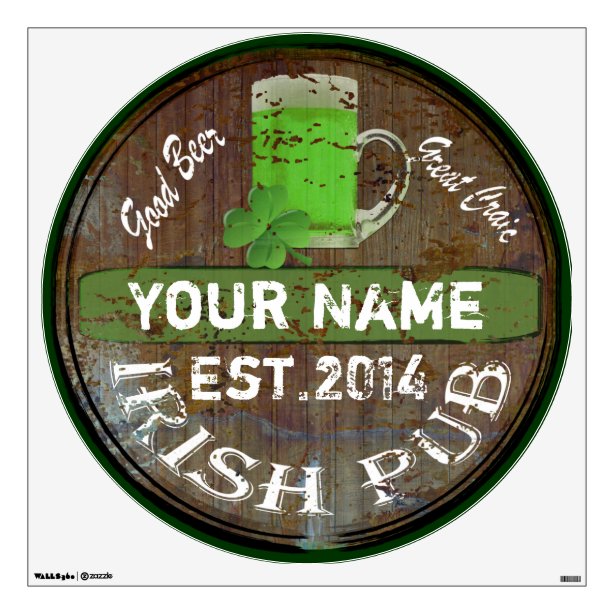 Irish Pub Art & Wall Décor Zazzle