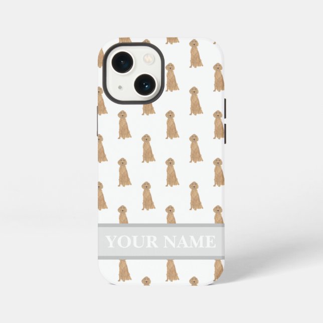 Personalized Irish Setter Dog Iphone Case (Back)