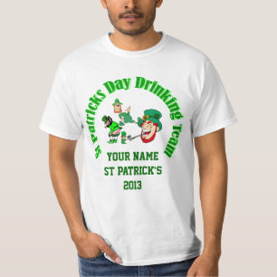 Personalized  Irish St Patrick's day T-Shirt