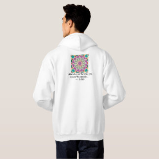 Personalized Islamic Tile Quran Saying Typography Hoodie