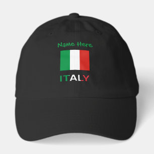 Personalized Italy Flag Name Classic Dad Hat