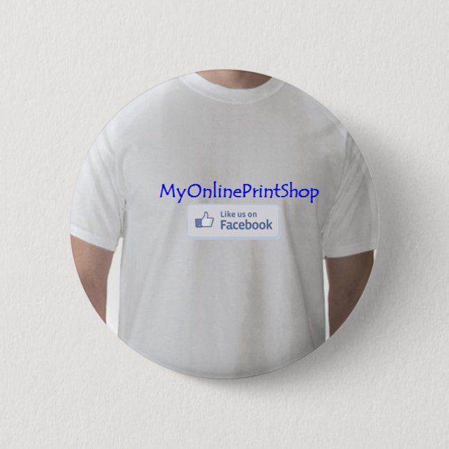 personalized items pinback button (Front)
