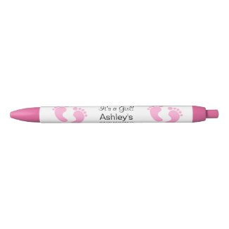Personalized 'It's a Girl' Baby Shower Pens