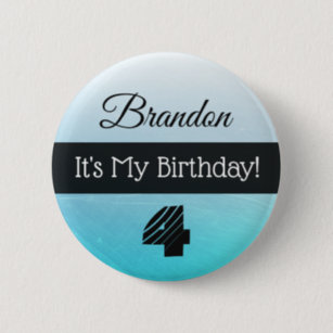 Its My Birthday Buttons & Pins - No Minimum Quantity