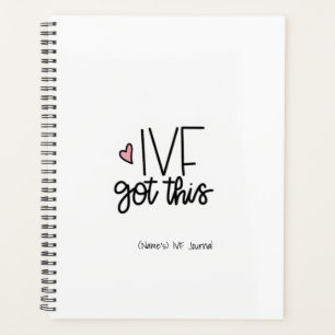 Personalized IVF/Infertility Monthly Planner
