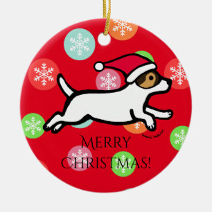 Personalized Jack Russell Terrier 2 Ornament