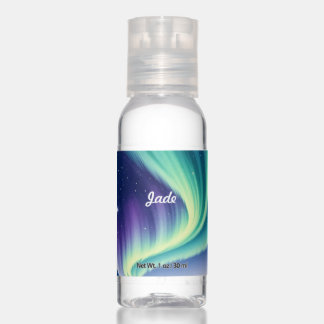 Personalized "Jade" Aurora Borealis Hand Sanitizer