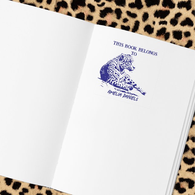 Personalized Jaguar Self-inking Stamp (Creator Uploaded)