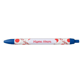 Personalized Japan Flag Tiled Heritage Pen
