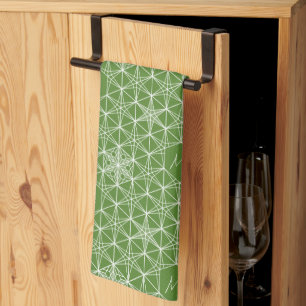 Personalized Japandi style Snowflake design Kitchen Towel