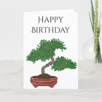 Personalized Japanese Bonsai Tree
