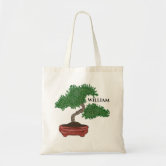 Twisted Japanese Bonsai Tree Tote Bag | Zazzle
