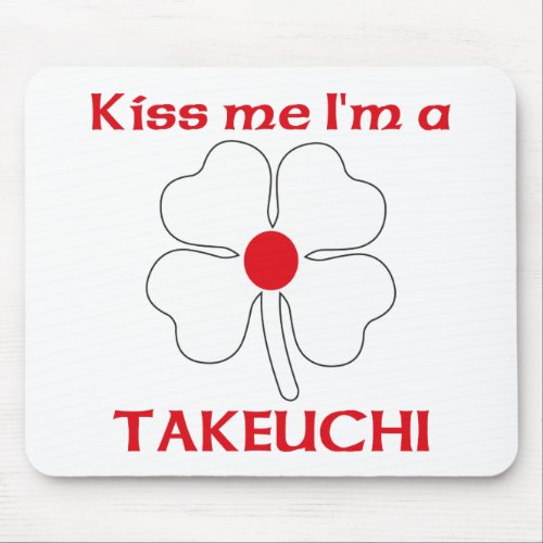 Personalized Japanese Kiss Me Im Takeuchi Mouse Pad