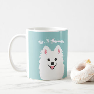 Personalized Japanese Spitz Dog / Samoyed Mug