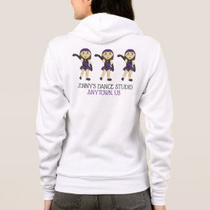 Personalized Jazz Dancer Dance School Studio Hoodie