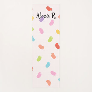 Personalized Jellybeans Yoga Mat