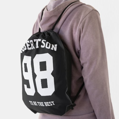 Personalized Jersey Backpack