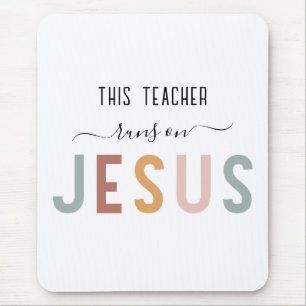 Personalized Jesus faith professions  Mouse Pad