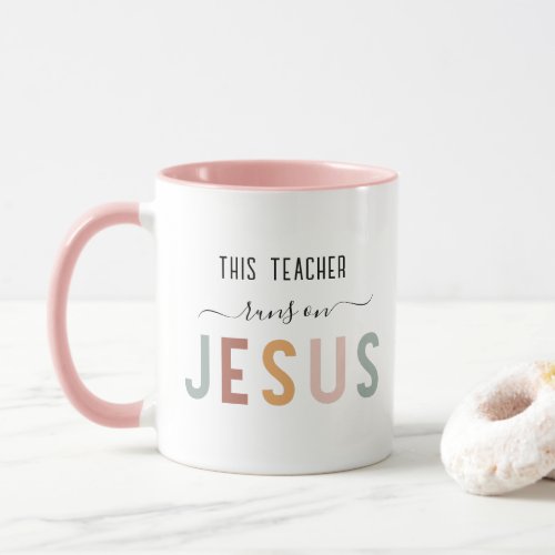 Personalized Jesus faith professions  Mug