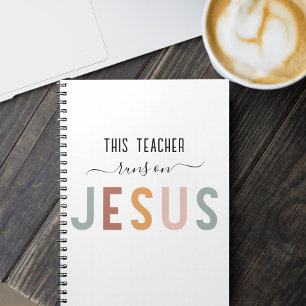 Personalized Jesus faith professions Notebook