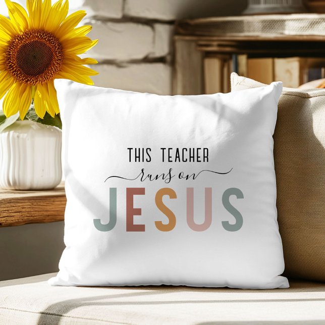 Personalized Jesus faith professions  Throw Pillow (Creator Uploaded)