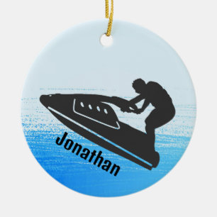Personalized Jet Ski Ornament