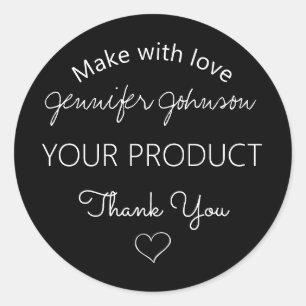 Personalized Jewelry Design Classic Round Sticker