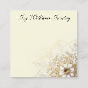 Personalized Jewelry Earring Card
