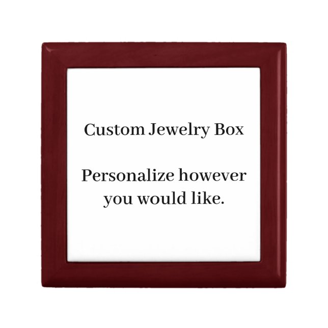 Personalized Jewelry   Gift Box (Front)