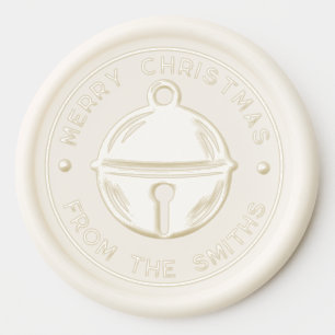 Personalized Jingle Bell Christmas Wax Seal Sticker