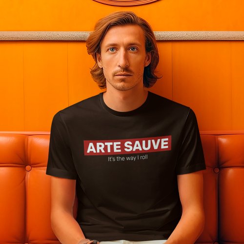 Personalized Jiu Jitsu Arte Sauve  T_Shirt