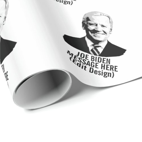 Personalized Joe Biden Wrapping Paper