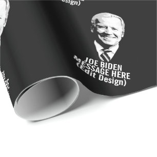 Personalized Joe Biden Wrapping Paper