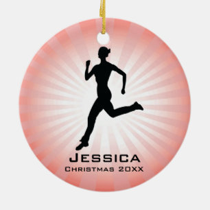 Personalized Jogger Runner Ornament