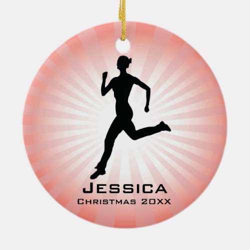 Personalized Jogger Runner Ornament