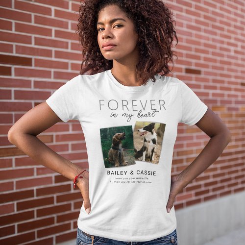 Personalized Joint Pet Memorial T_Shirt