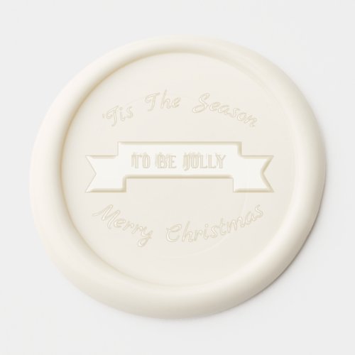Personalized Jolly Merry Christmas Wax Seal Sticker