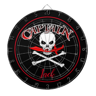 Personalized Jolly Roger (Cutlass)  Dart Board