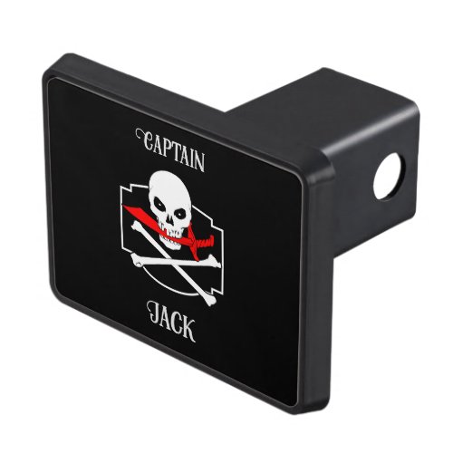 Personalized Jolly Roger Cutlass  Hitch Cover
