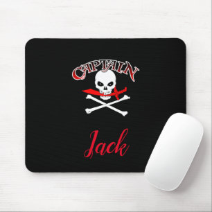 Personalized Jolly Roger (Cutlass) Mouse Pad
