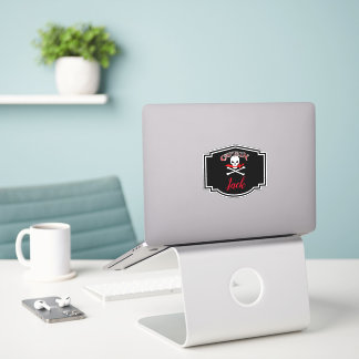 Personalized Jolly Roger (Cutlass) Sticker