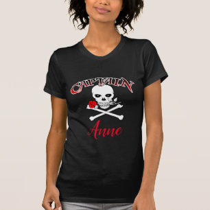 Personalized Jolly Roger (Rose) T-Shirt